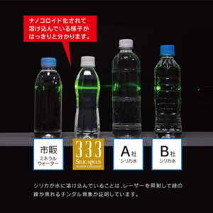 ナノコロイドのチンダル現象